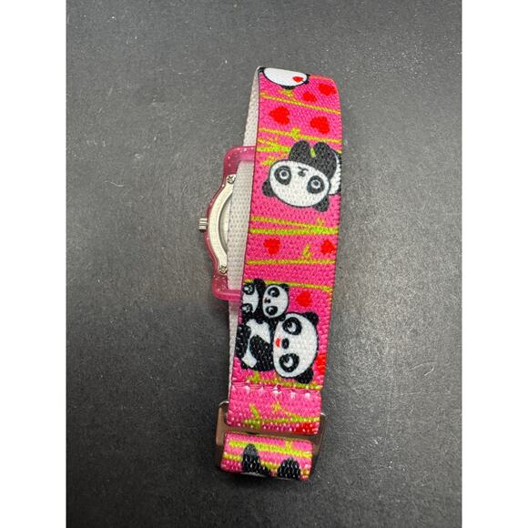 Timex Time Machines 29mm Pink Panda Bear Kids Watch TW7C77100 Fabric Band - Picture 4 of 8